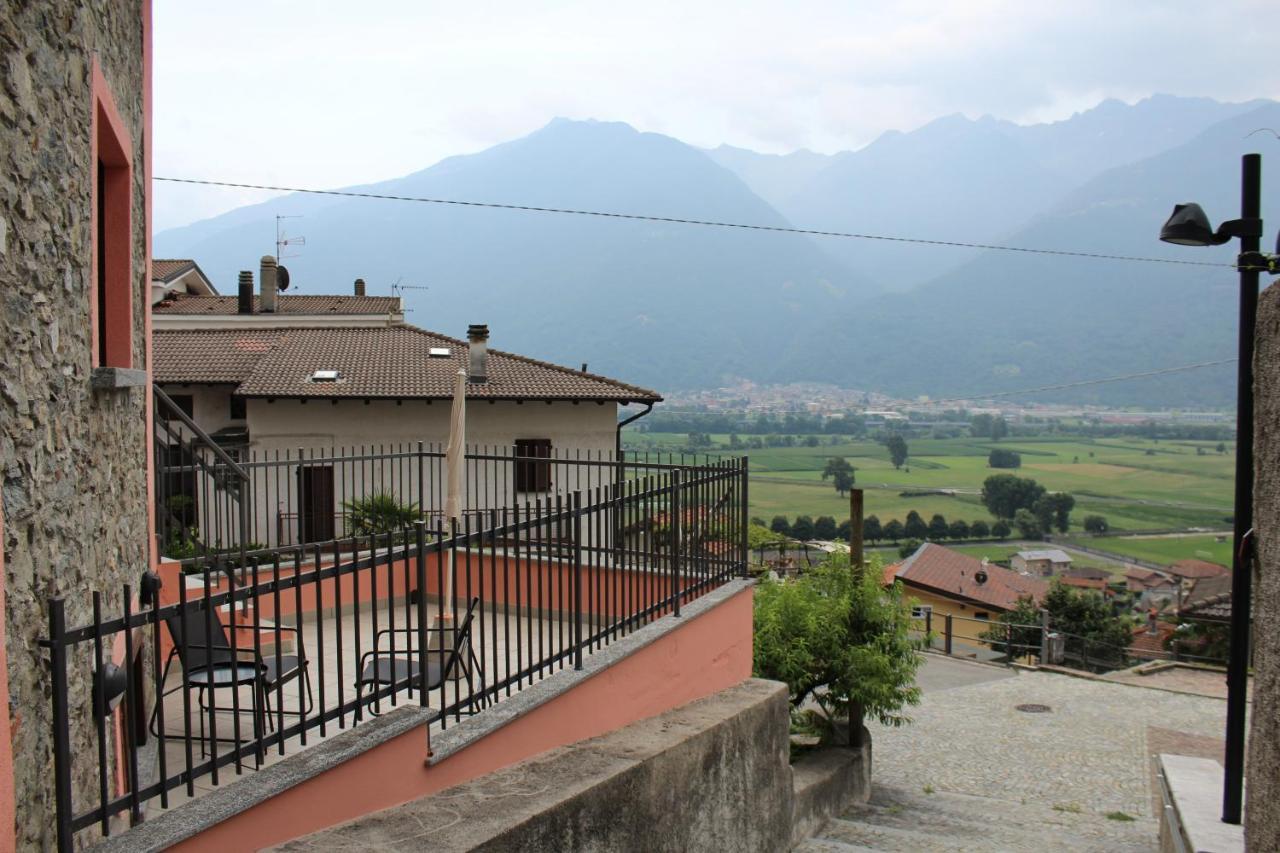 Apartment Vista Legnone Dubino Bagian luar foto